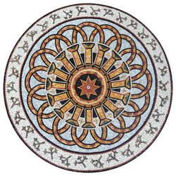 Mosaik Kreis Muster