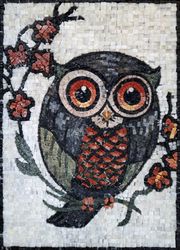 Adorable Owl Mosaic