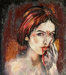 Widder Portrait Mosaik