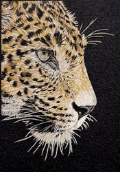 Leopard Portrait Mosaic