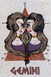 Gemini Twins Mosaic