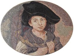 Portrait of a Dreamer Mosaic