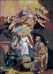 Мозаика Троица