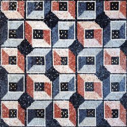 Dimensional Geometric Print Mosaic