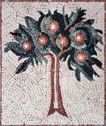 Persimmon Tree Mosaic