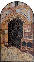 Alley Doorway Mosaic
