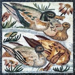 Mallard Ducks Mosaic
