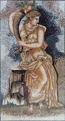 Ceres with Cornucopia Mosaic