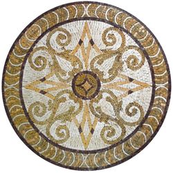 Copper Mosaic Medallion