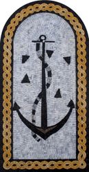 Black Anchor Mosaic