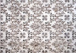 Damask Pattern Rug Mosaic