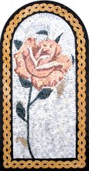 Pinke Rose Mosaik