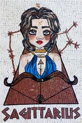Sagittarius Astrological Mosaic