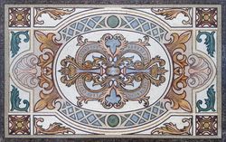 Art Nouveau Window Mosaic