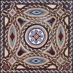 Ornate Braided Pattern Mosaic