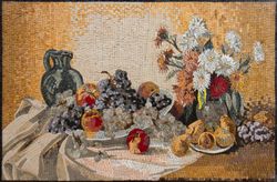 Fruits and Flowers Mosaic