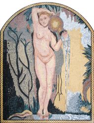 Ingres' La Source Mosaic