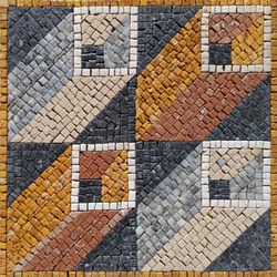 Abstract Square Pattern Mosaic