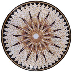 Round Sunburst Mosaic