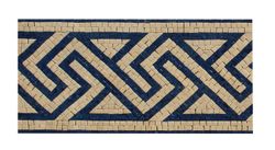 Gold Geometric Mosaic