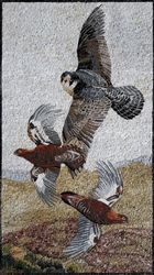 Large Birds in Flight Mosaic