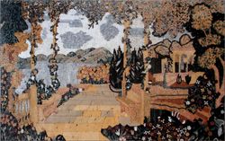 Weinranken Mosaik