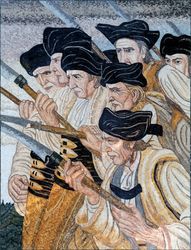 Colonial Battle Mosaic