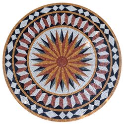 Mosaik Kraftvolle Sterne