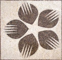 Mosaik zackiges Design