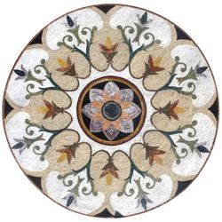 Florales Ornament Mosaik