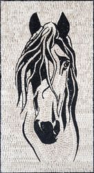 Horse Sketch Mosaic