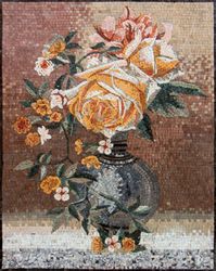 Yellow Flowers Mosaic