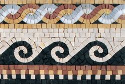 Multi-Patterned Border Mosaic