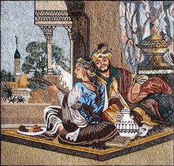 Portrait of a Couple Mosaic