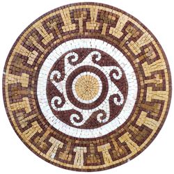 Brown Mediterranean Mosaic