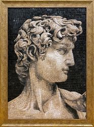 Michelangelo's David Mosaic