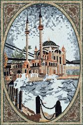 Mosque Landscape Mosaic