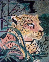 Regal Jaguar Mosaic