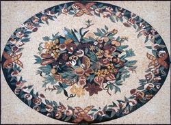 Fruits and Florals Rug Mosaic