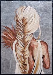 Woman with Grain Mosaic