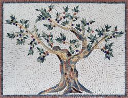 Olive Tree Mosaic