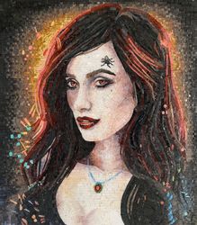 Sagittarius Portrait Mosaic