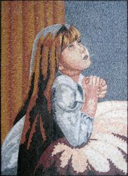 Молитва, мозаика