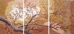 Herbstlicher Baum Mosaik