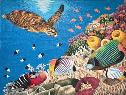 Sea Turtle Mosaic