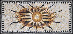 Sunburst Rug Mosaic
