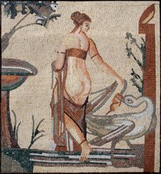 Leda and the Swan Mosaic
