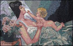 Picture of a Mother and Baby Mosaic