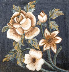 Blumen der Nacht Mosaik