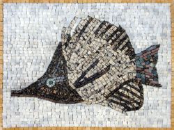 Butterfly Fish Mosaic